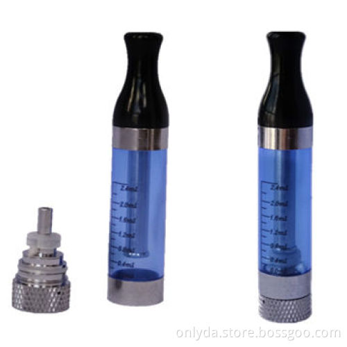 Healthy eGo CE6+ Electronic Cigarette Atomizers, 2.4mL Big Capacity with Replaceable Coil
